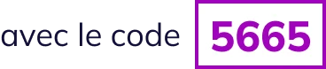 avec le code 5665